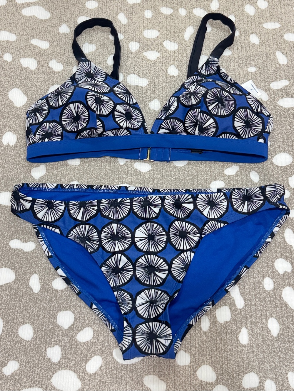 NEW Marimekko Appelsiini Resort Circular Pattern Bikini set triangle x Target